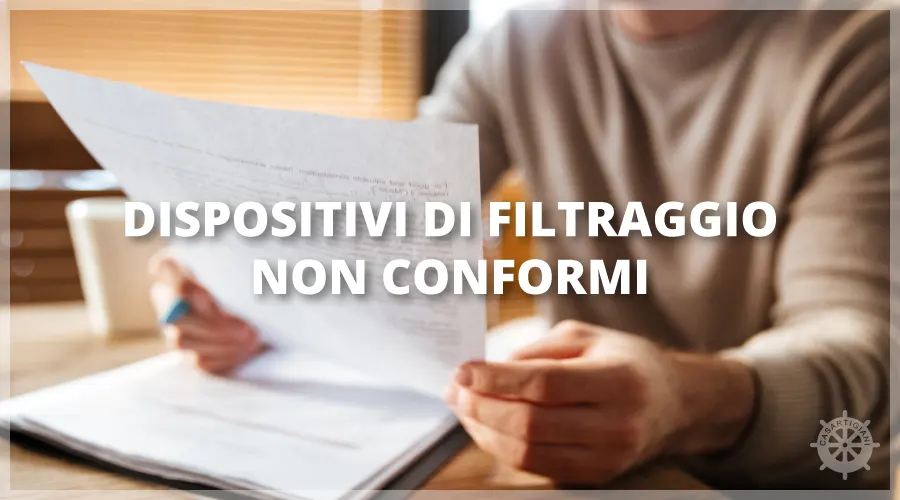 Scopri di più sull'articolo LETTERA ALLE IMPRESE – DISPOSITIVI DI FILTRAGGIO NON CONFORMI